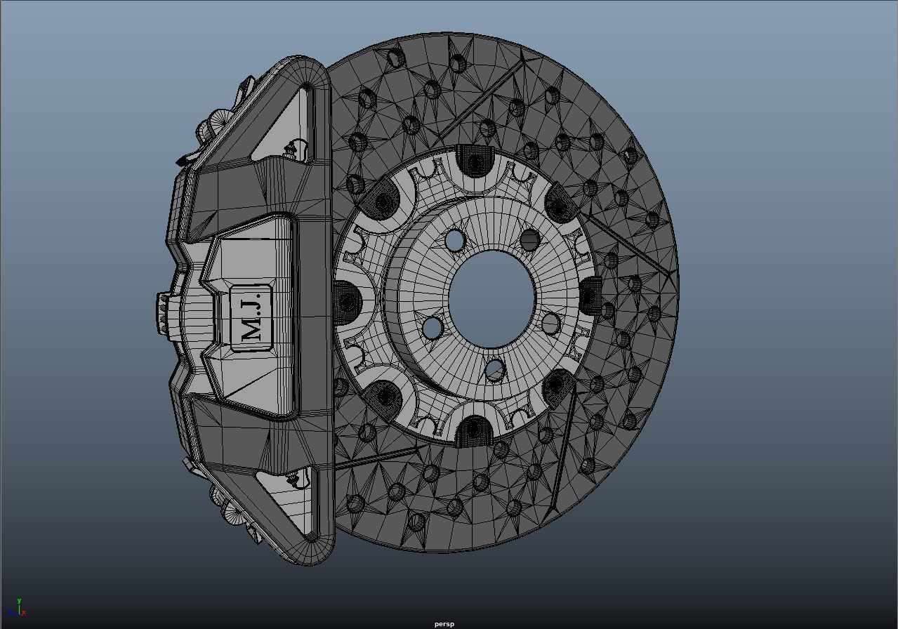 Disk Brake 3D model_11