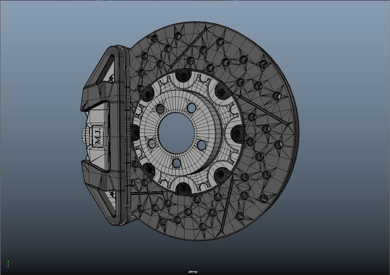 Disk Brake 3D model_9