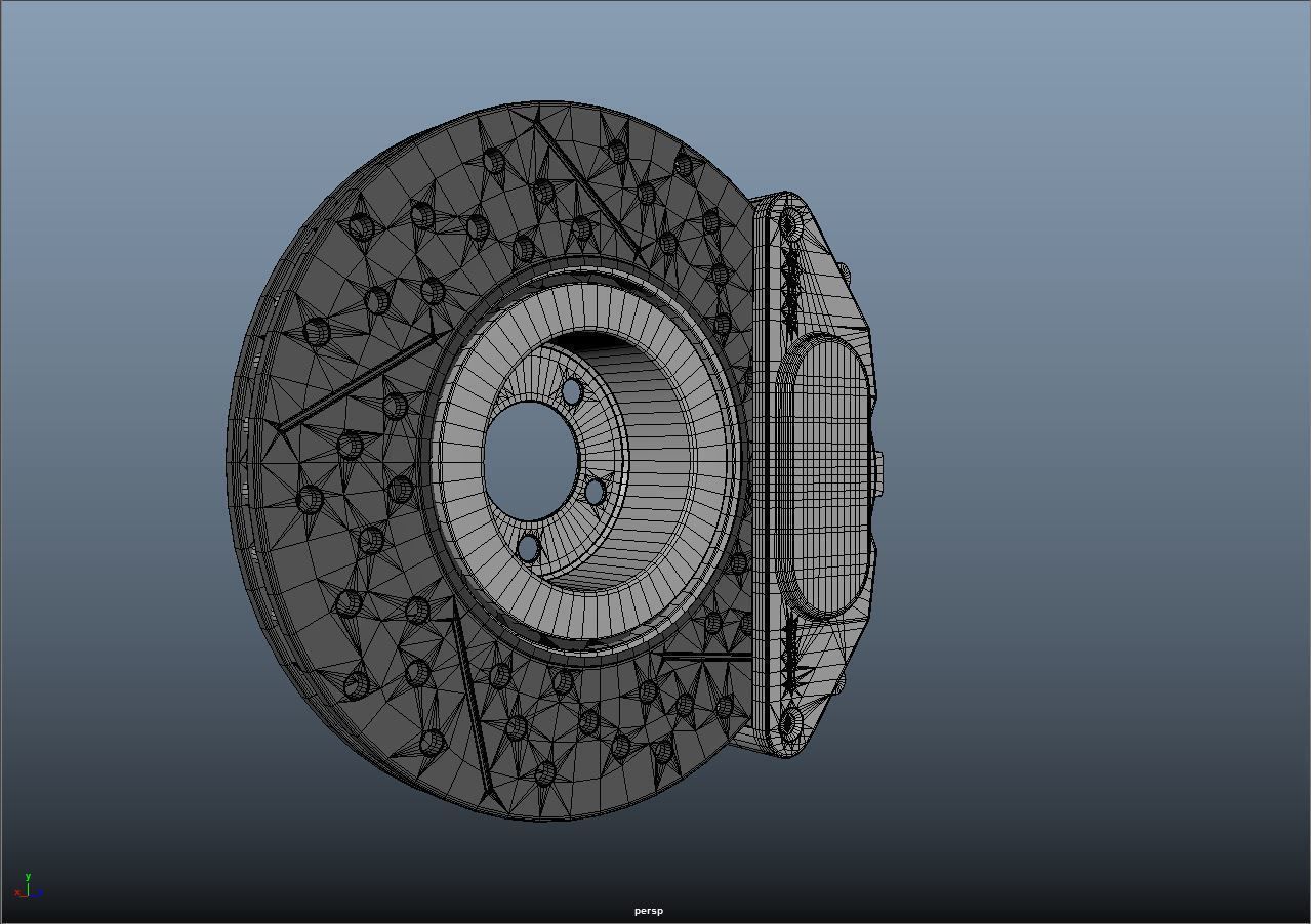 Disk Brake 3D model_10