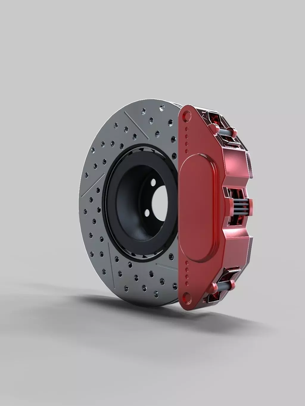 Disk Brake 3D model_0