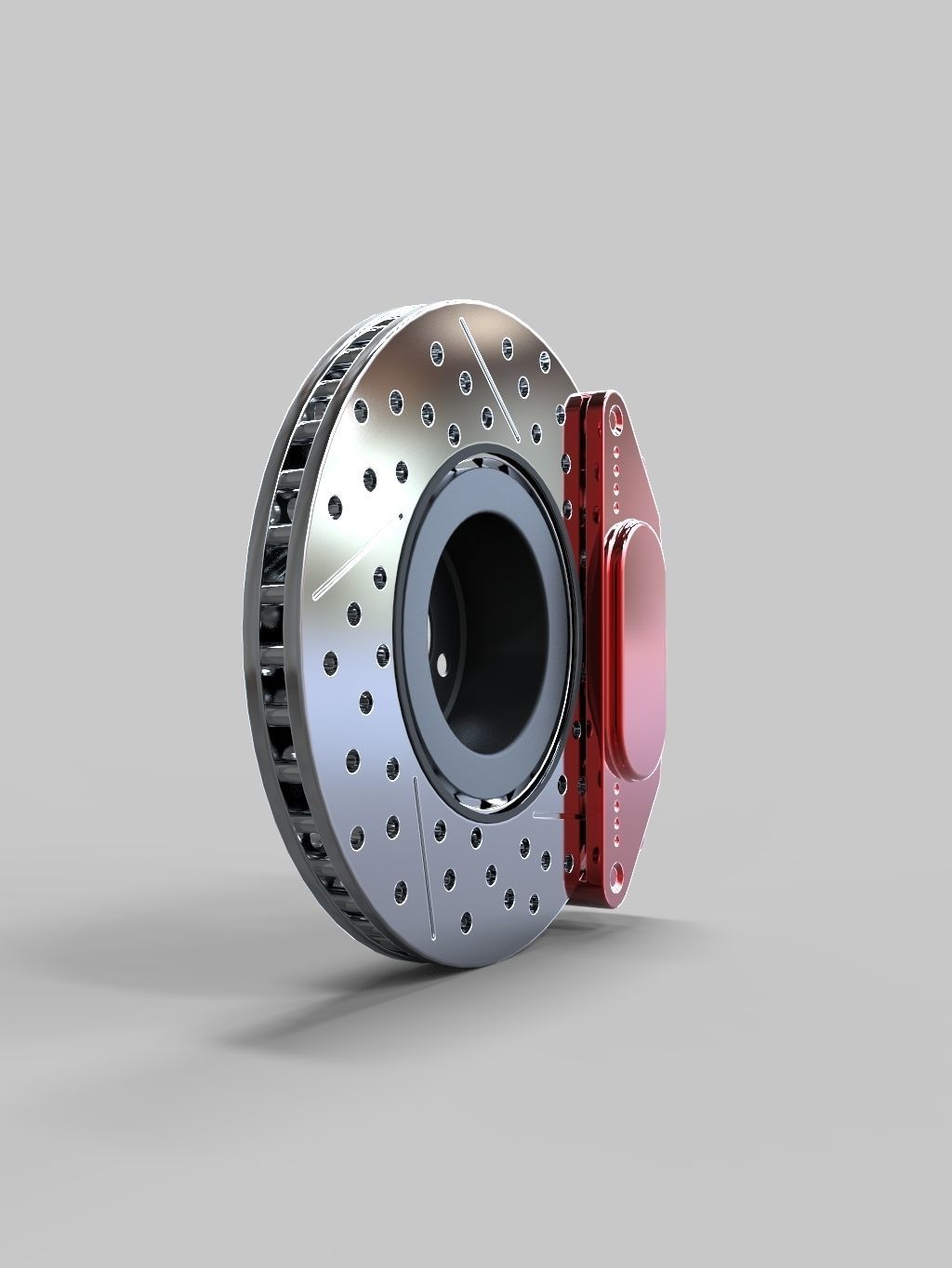 Disk Brake 3D model_4