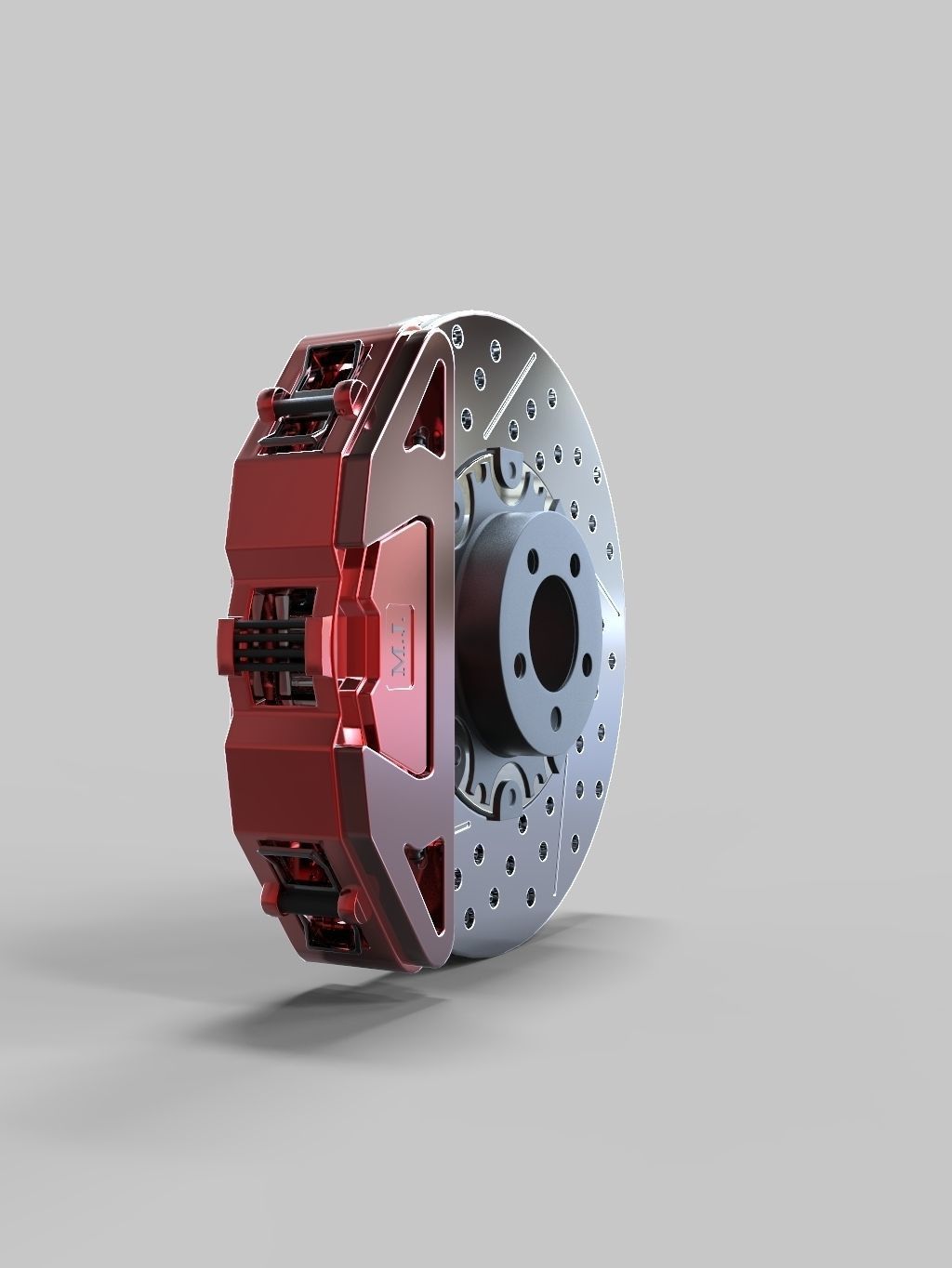 Disk Brake 3D model_2