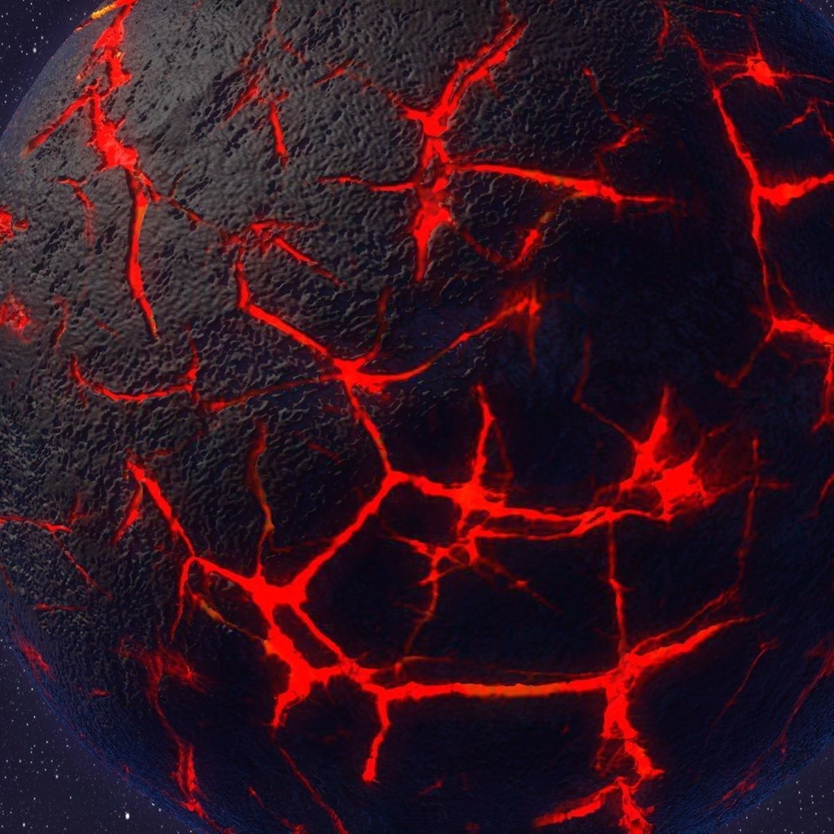 Nibiru Planet Low-poly 3D model_4