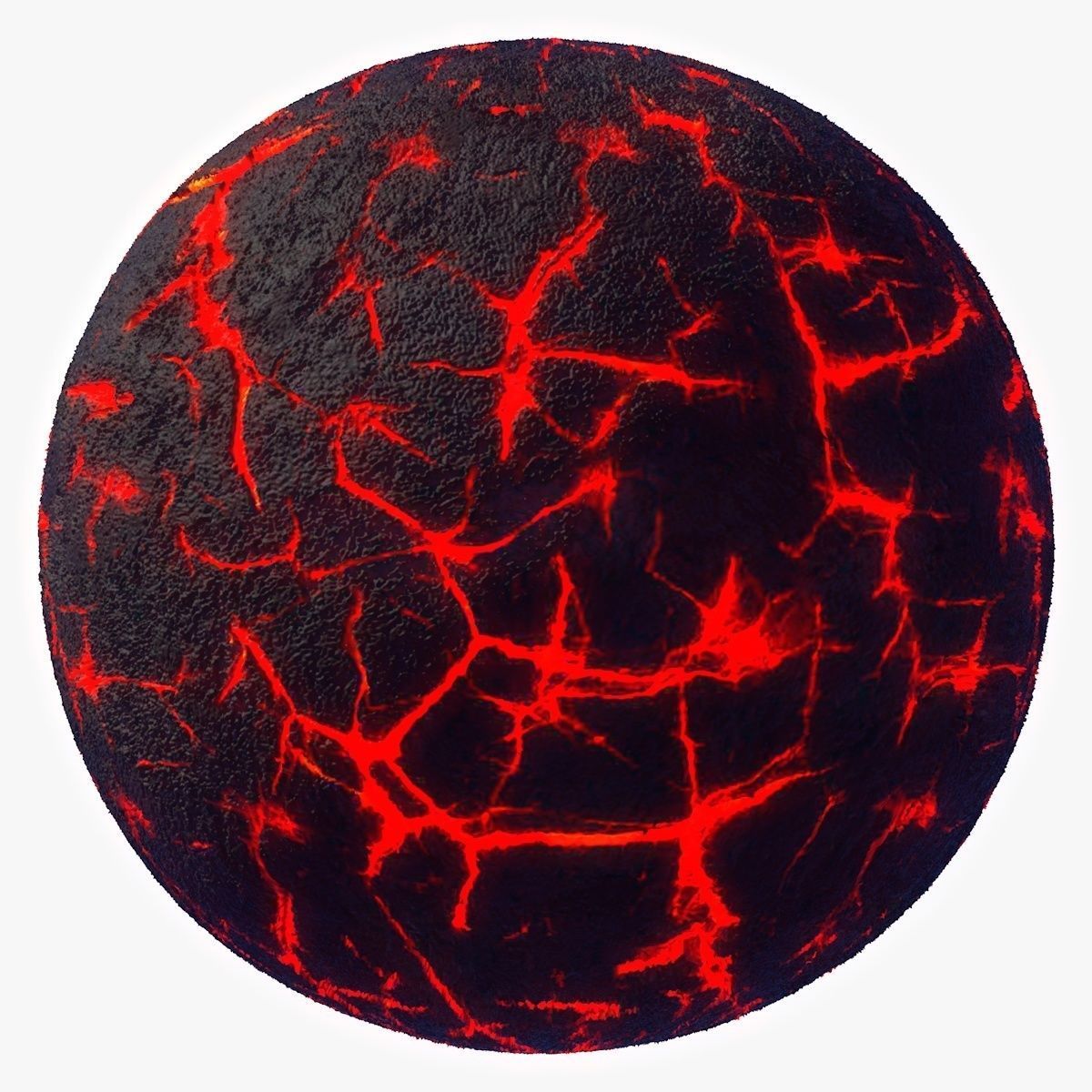 Nibiru Planet Low-poly 3D model_1