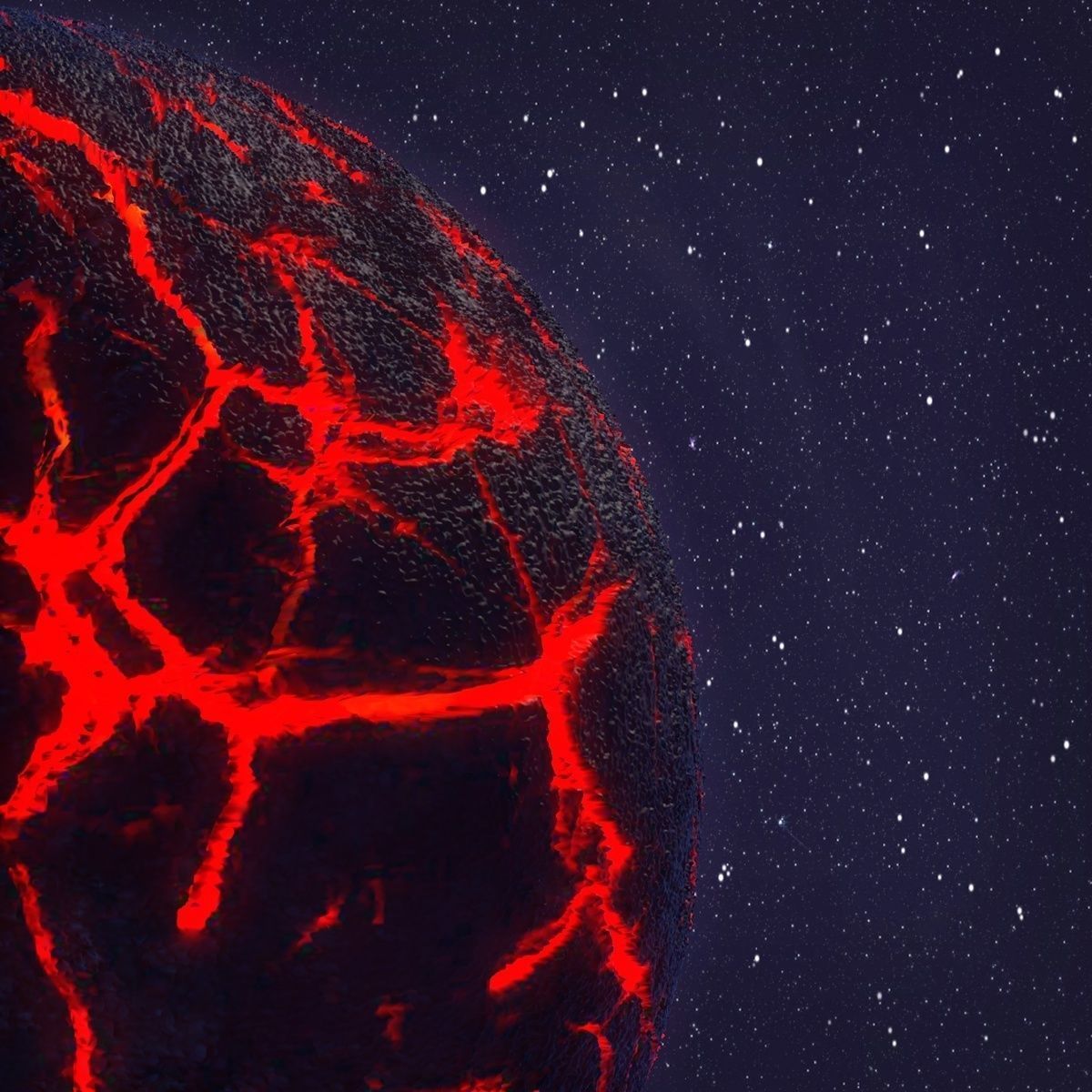 Nibiru Planet Low-poly 3D model_5