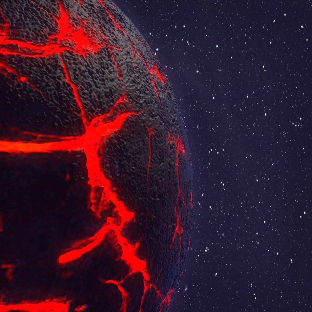 Nibiru Planet Low-poly 3D model_2