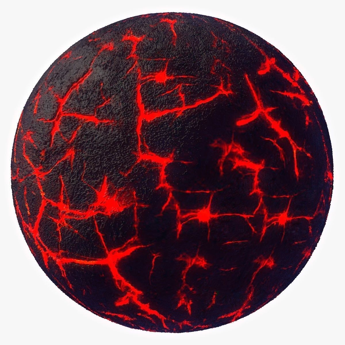 Nibiru Planet Low-poly 3D model_12