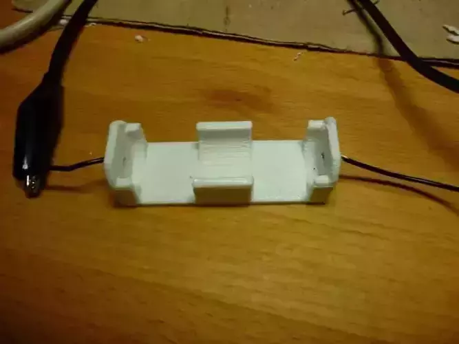 Parametric Battery Clip