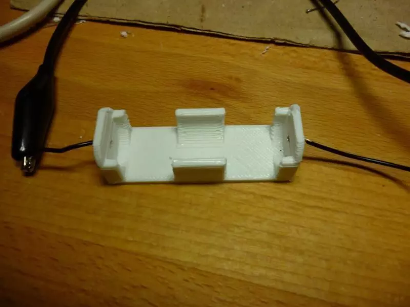 Parametric Battery Clip Free 3D print model