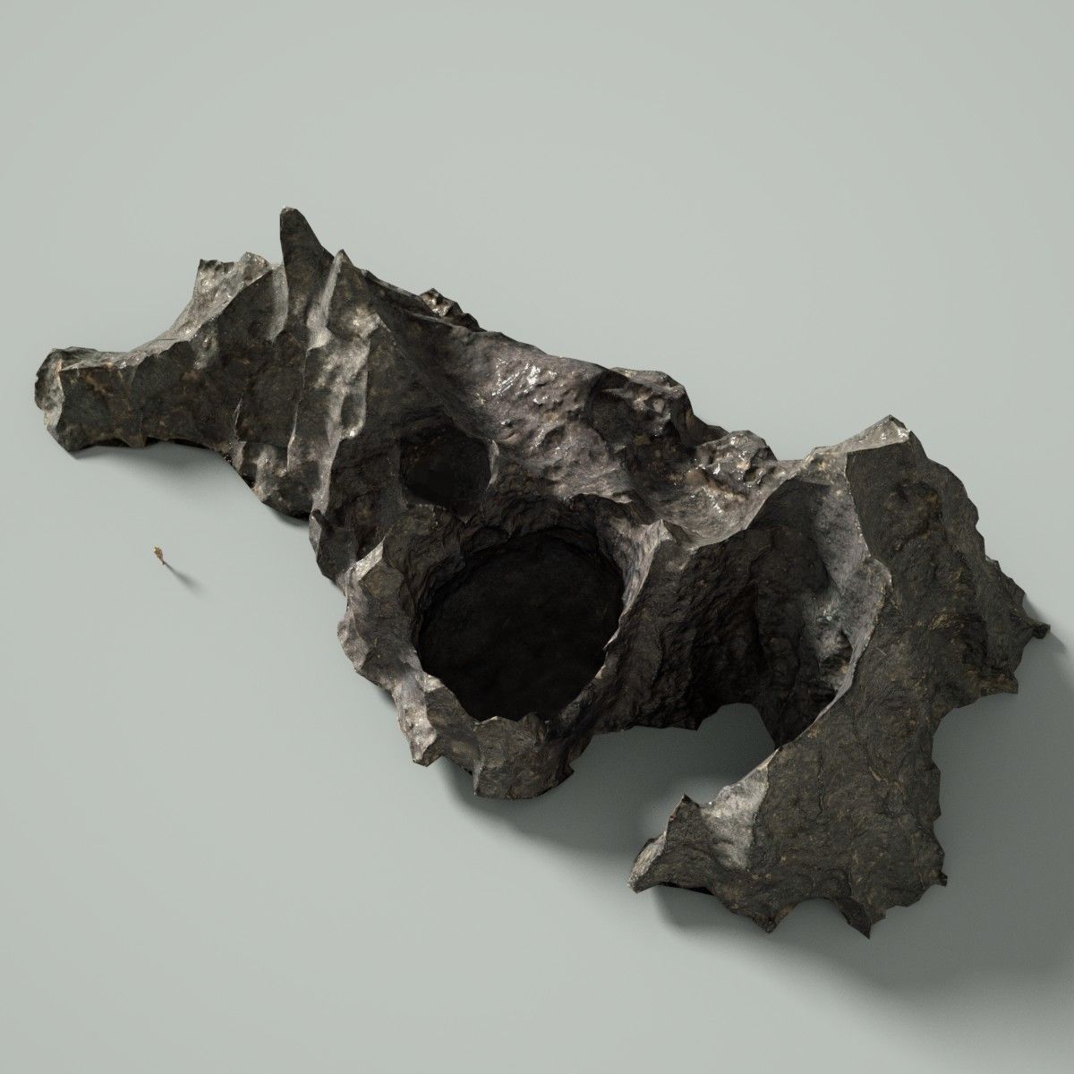 Mountain Rocks 10 Low-poly 3D model_4