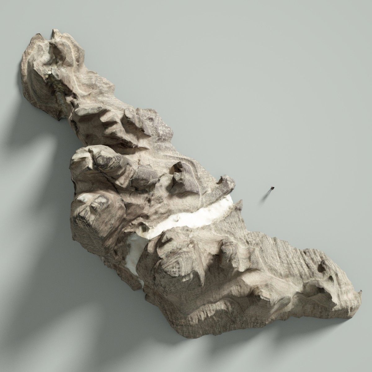 Mountain Collection Realistic Rocks 12 tems Low-poly 3D model_22