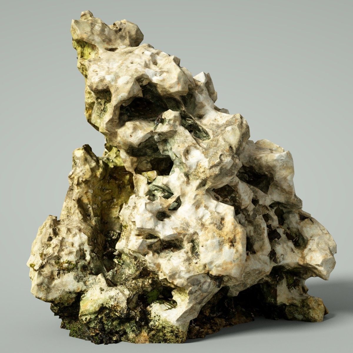 Mountain Collection Realistic Rocks 12 tems Low-poly 3D model_31