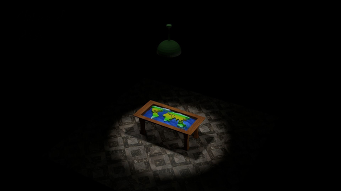 WORLD MAP 3D model