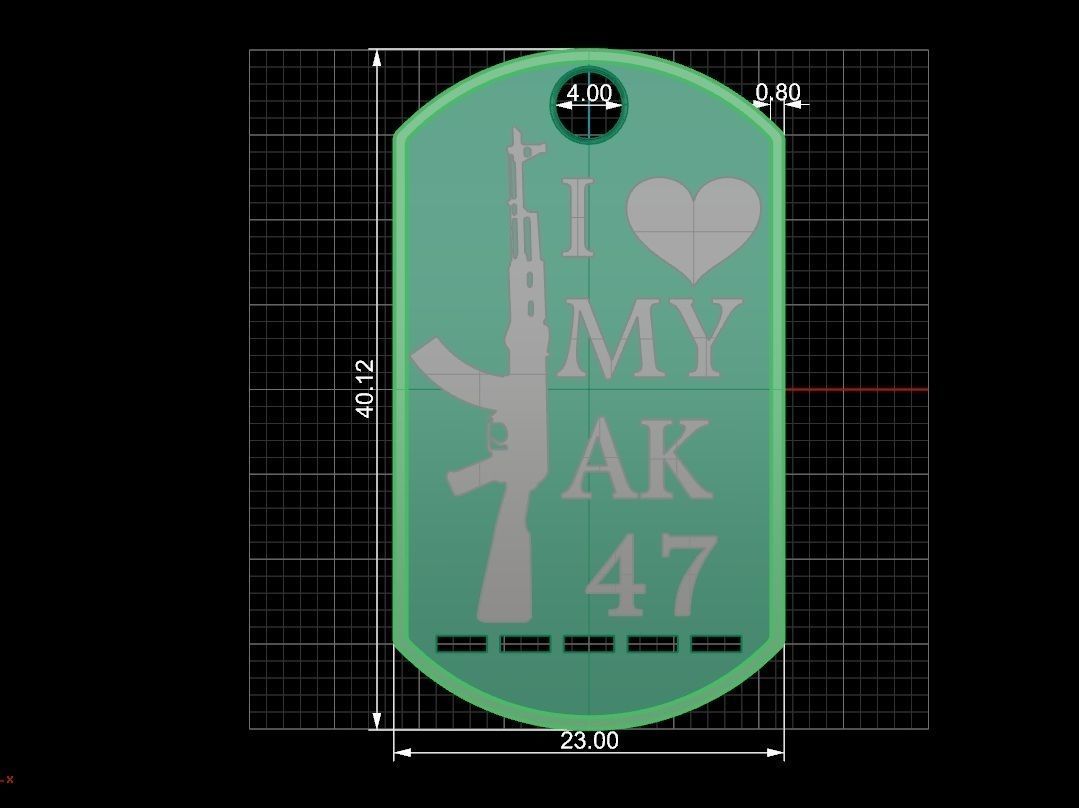 Necklace for men  3D print model_2