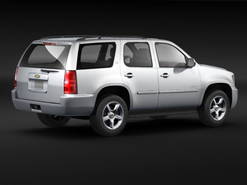 Chevrolet Tahoe CG 2007 3D model_4