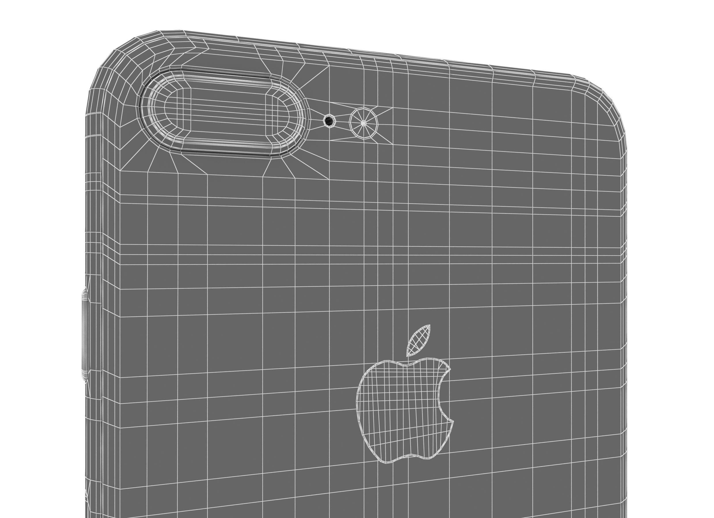 Apple iPhone 8 Plus Gold 3D model_10