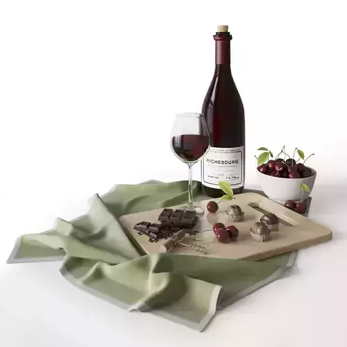 Wine and chocolate
