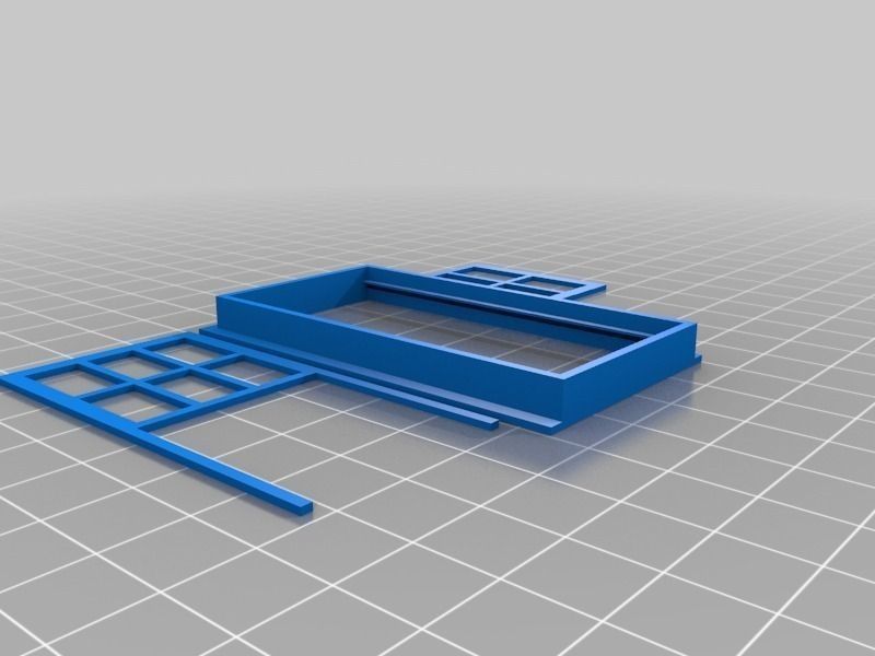 Window and Door in 1 24 scale Free 3D print model_2