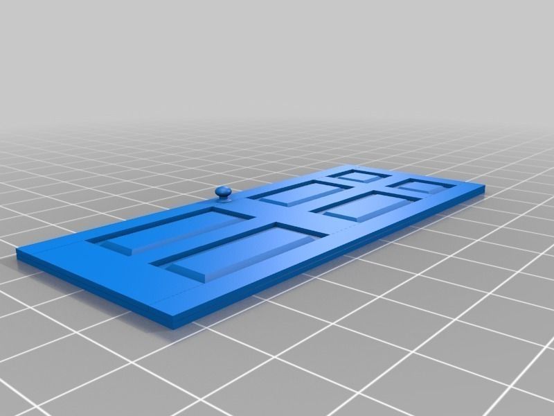 Window and Door in 1 24 scale Free 3D print model_5