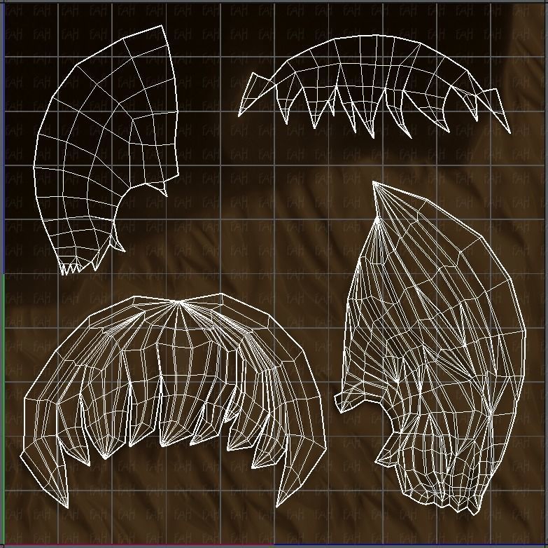 3D Hair style for boy Low-poly 3D model_38