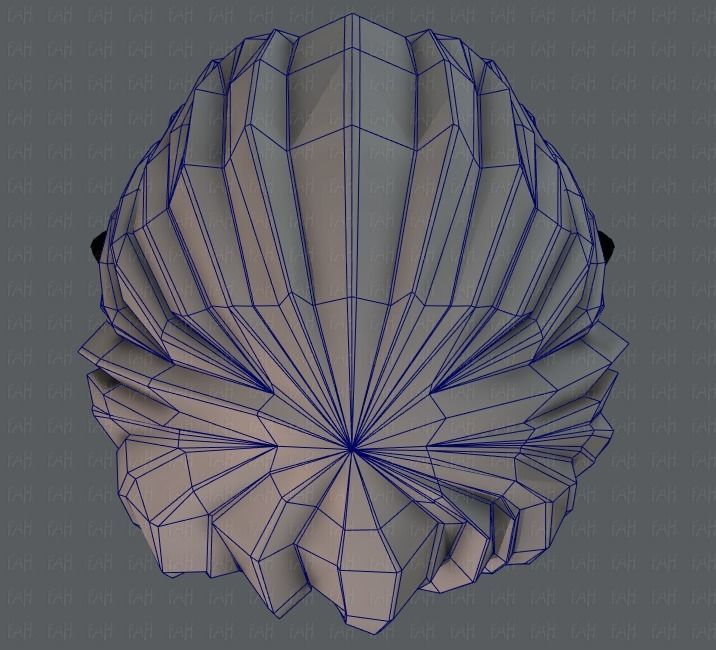 3D Hair style for boy Low-poly 3D model_37