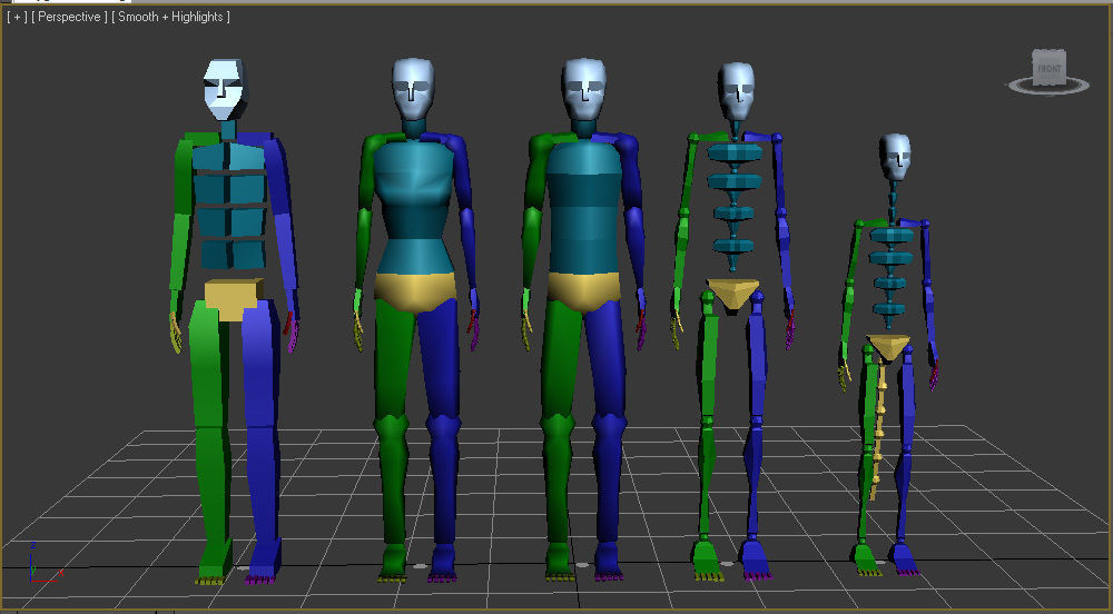 740 Motion Capture Files 3D model_2