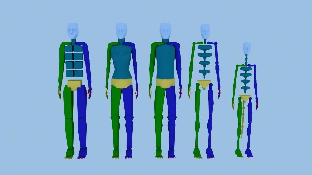 740 Motion Capture Files 3D model_3