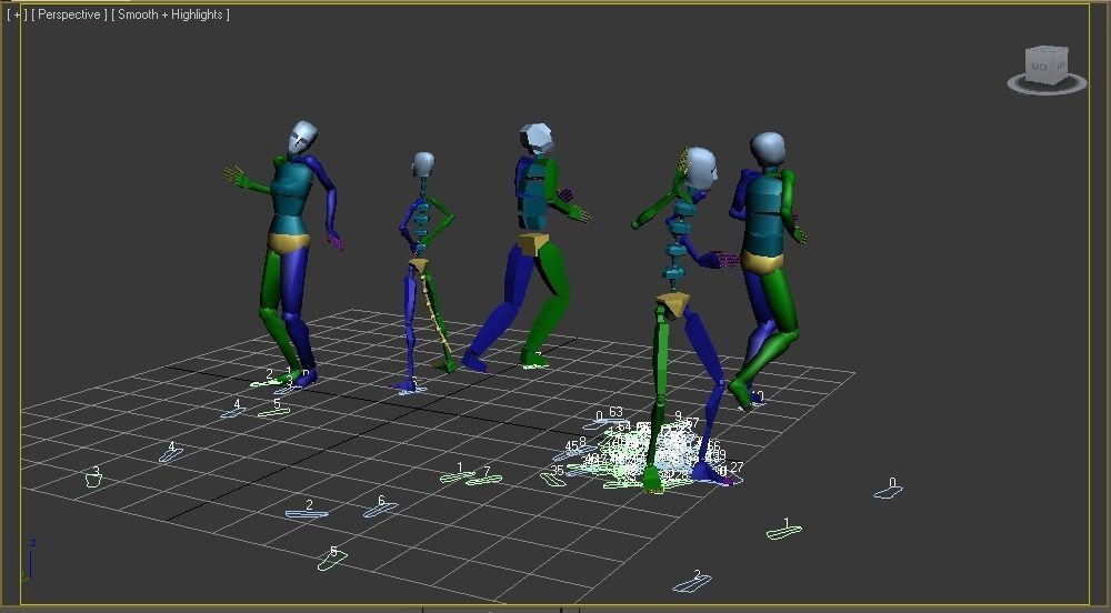 740 Motion Capture Files 3D model_1