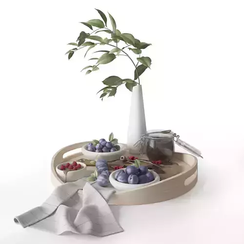 Summer dessert 3D model
