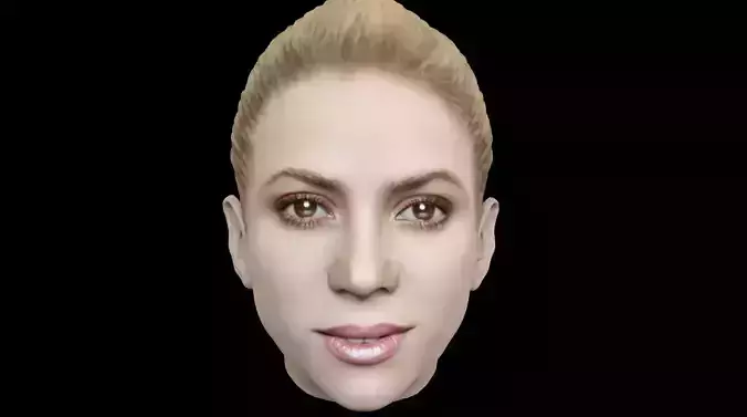 Shakira 3D model