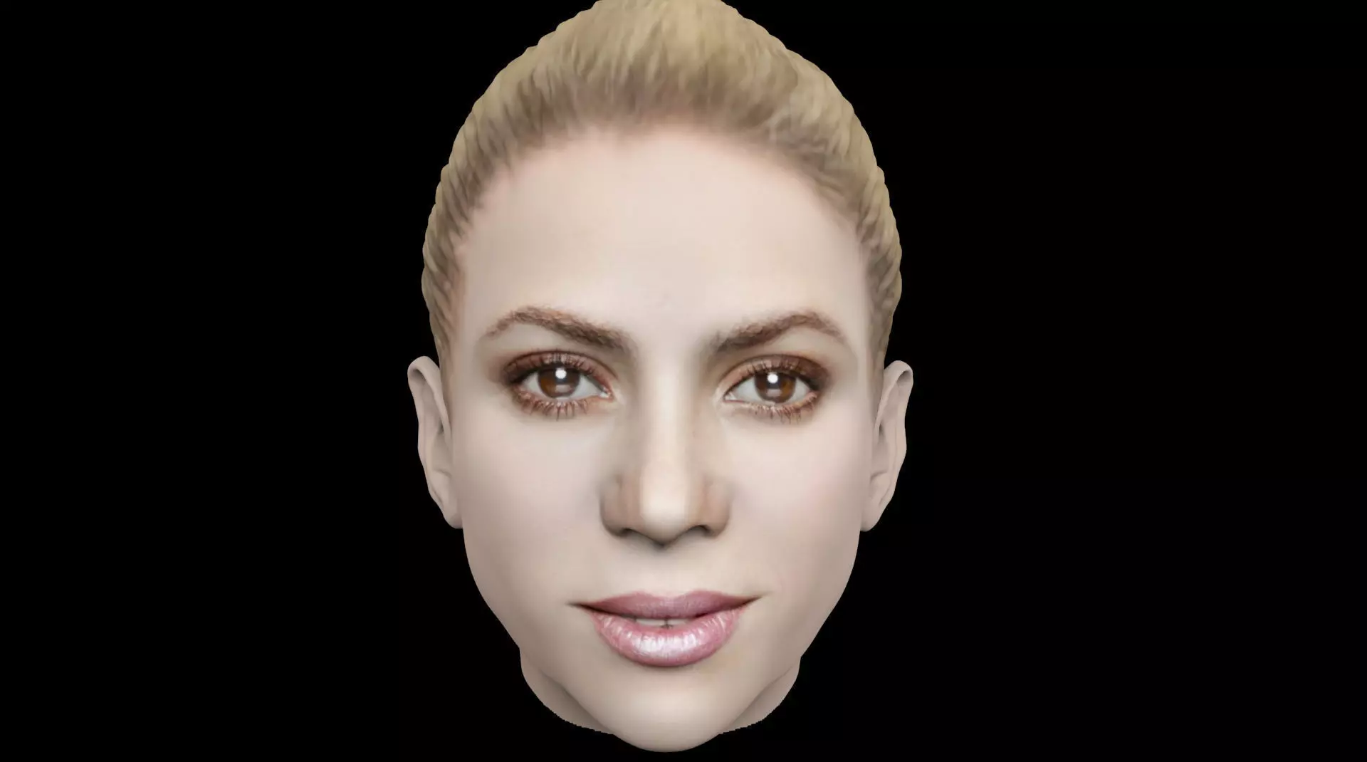 Shakira 3D model_0