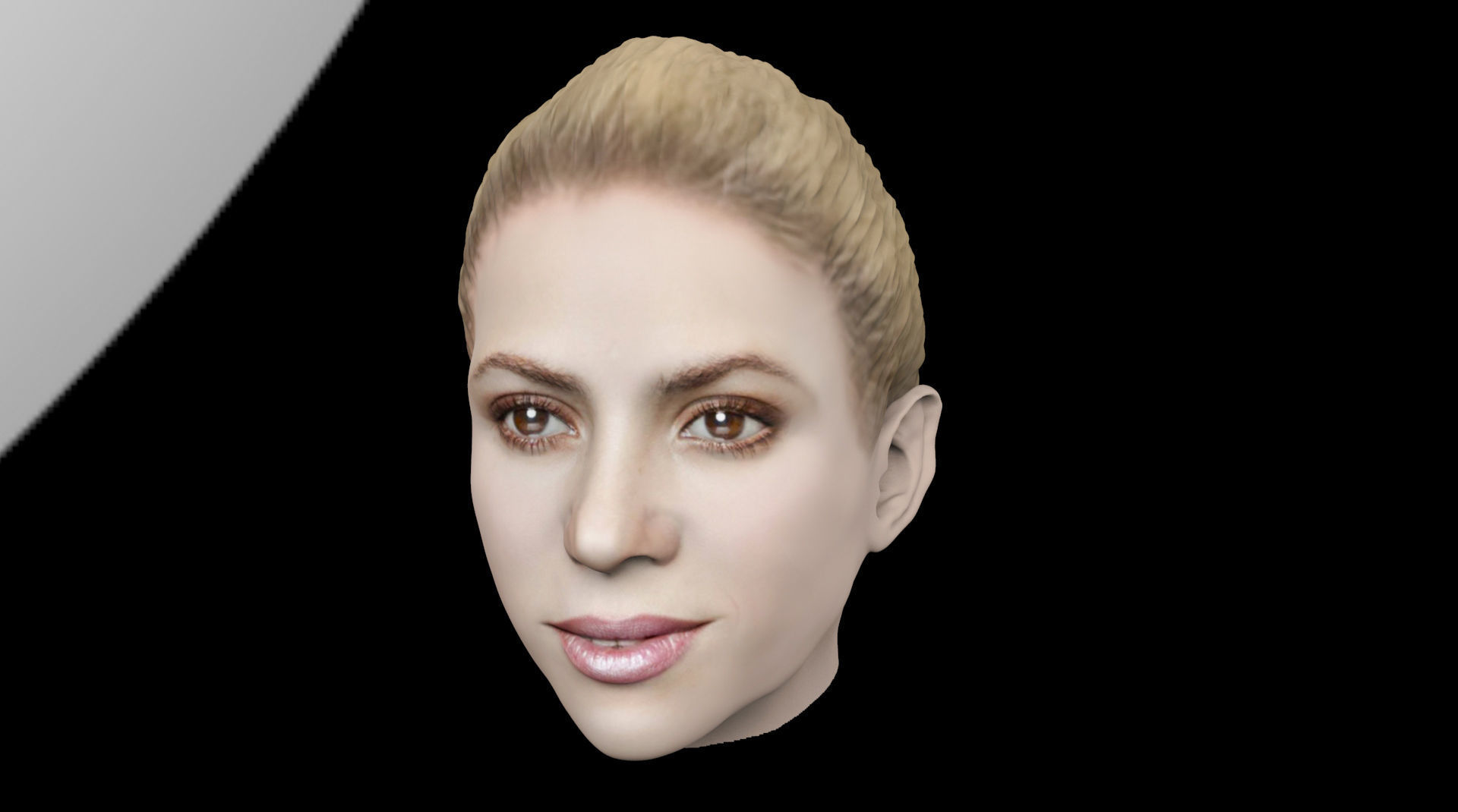 Shakira 3D model_1