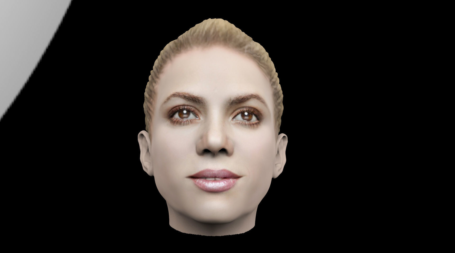 Shakira 3D model_4