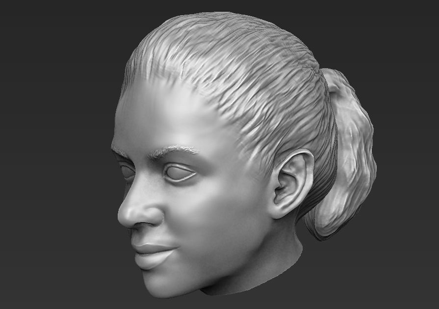 Shakira 3D model_12