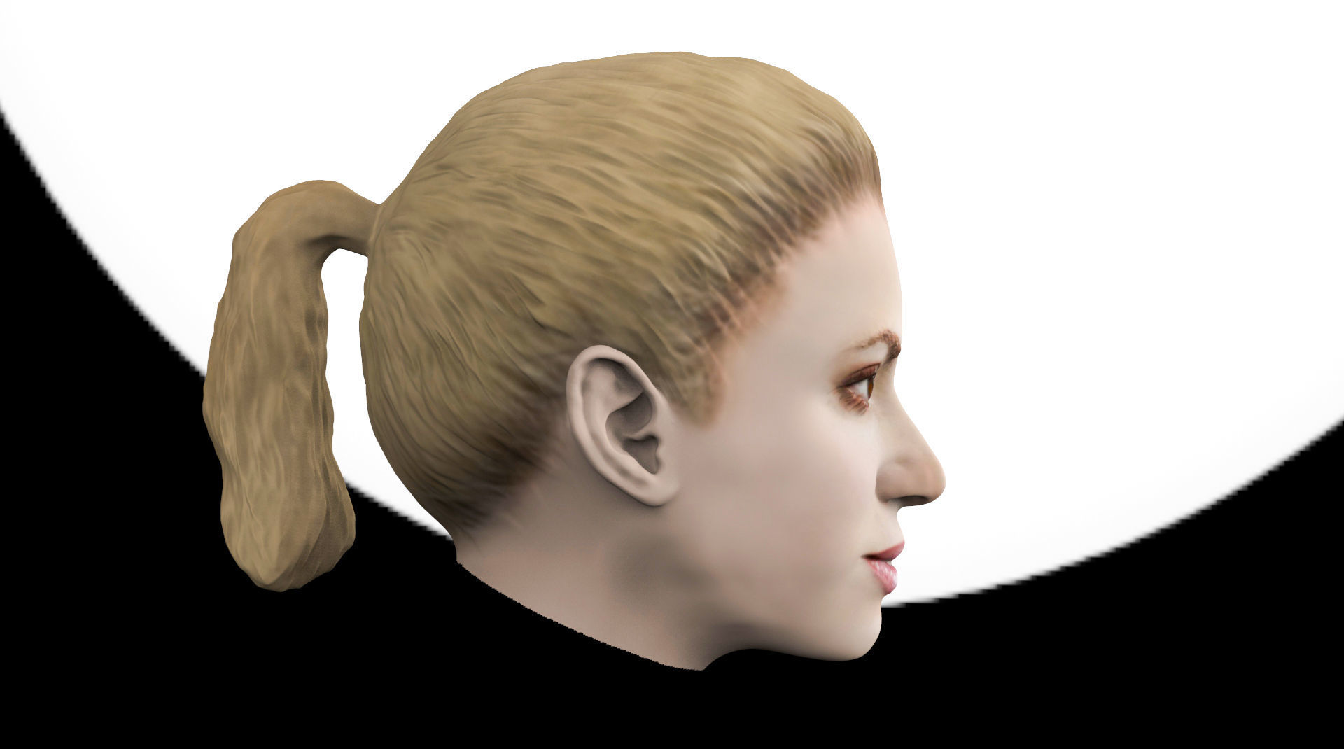 Shakira 3D model_10