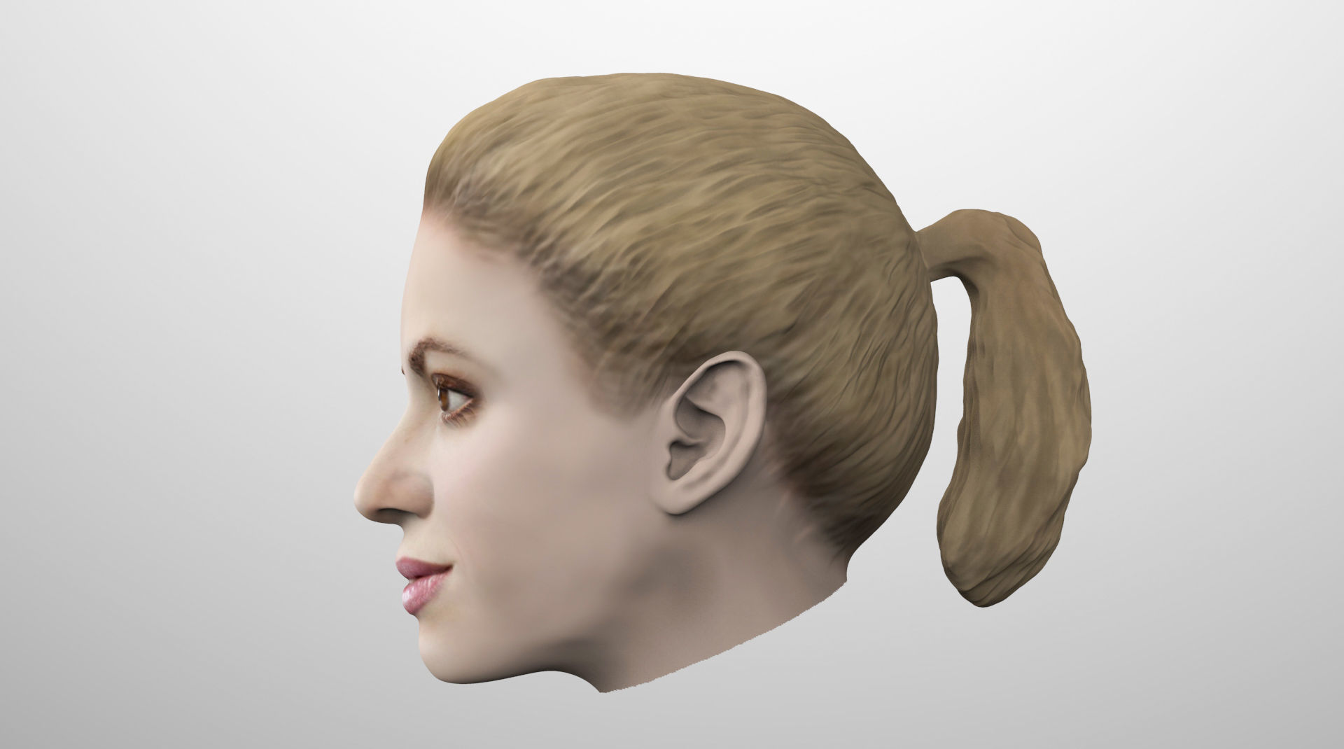 Shakira 3D model_7