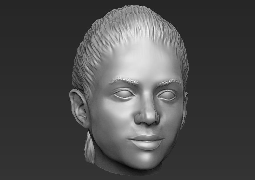 Shakira 3D model_16