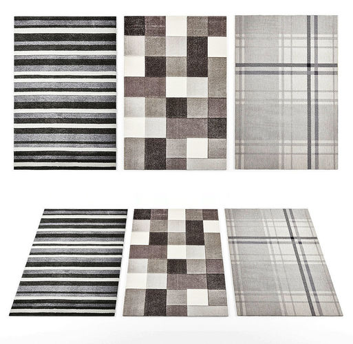 Think rugs Low-poly 3D model