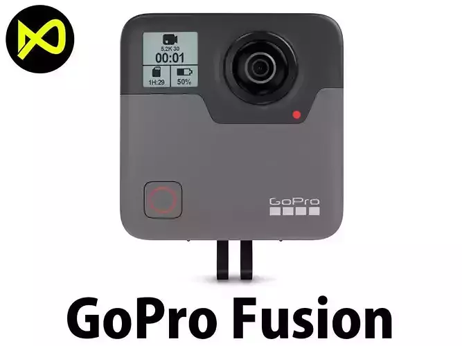GoPro Fusion 3D model