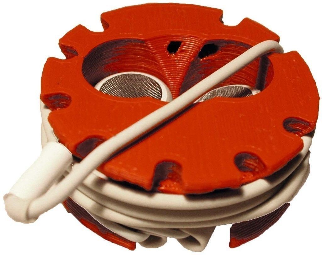 Universal Earbud Holder Free 3D print model_3