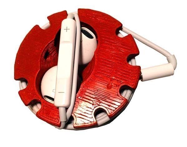 Universal Earbud Holder Free 3D print model_4