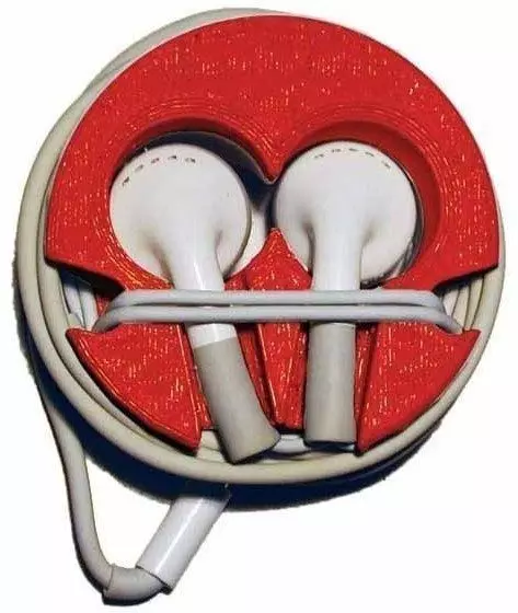 Universal Earbud Holder Free 3D print model_0