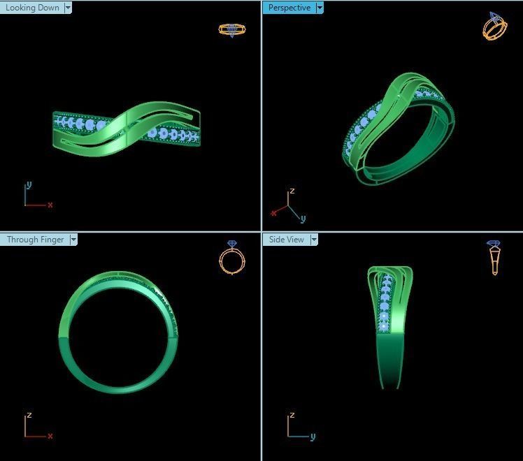 Ring R0656 3D print model_2