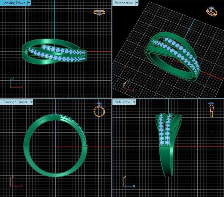 Ring R0660 3D print model_2
