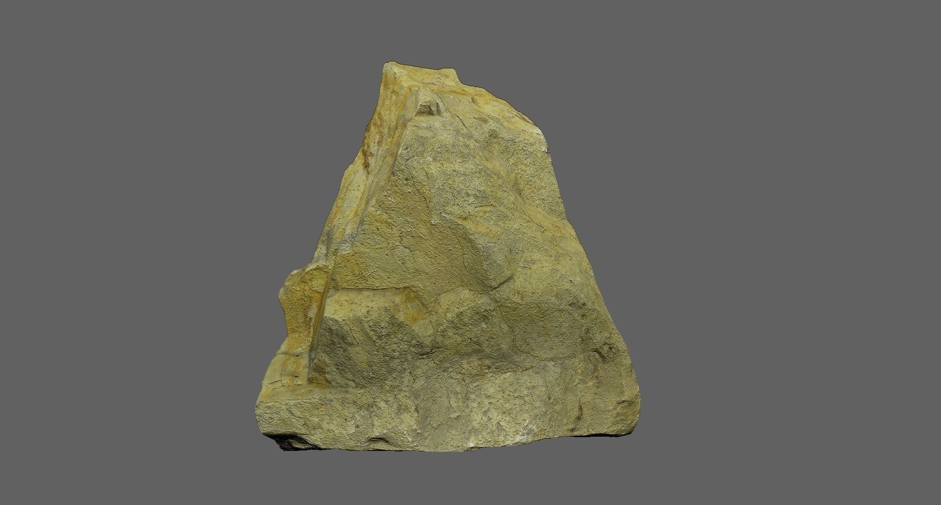 Rock low poly 3D model Low-poly 3D model_3