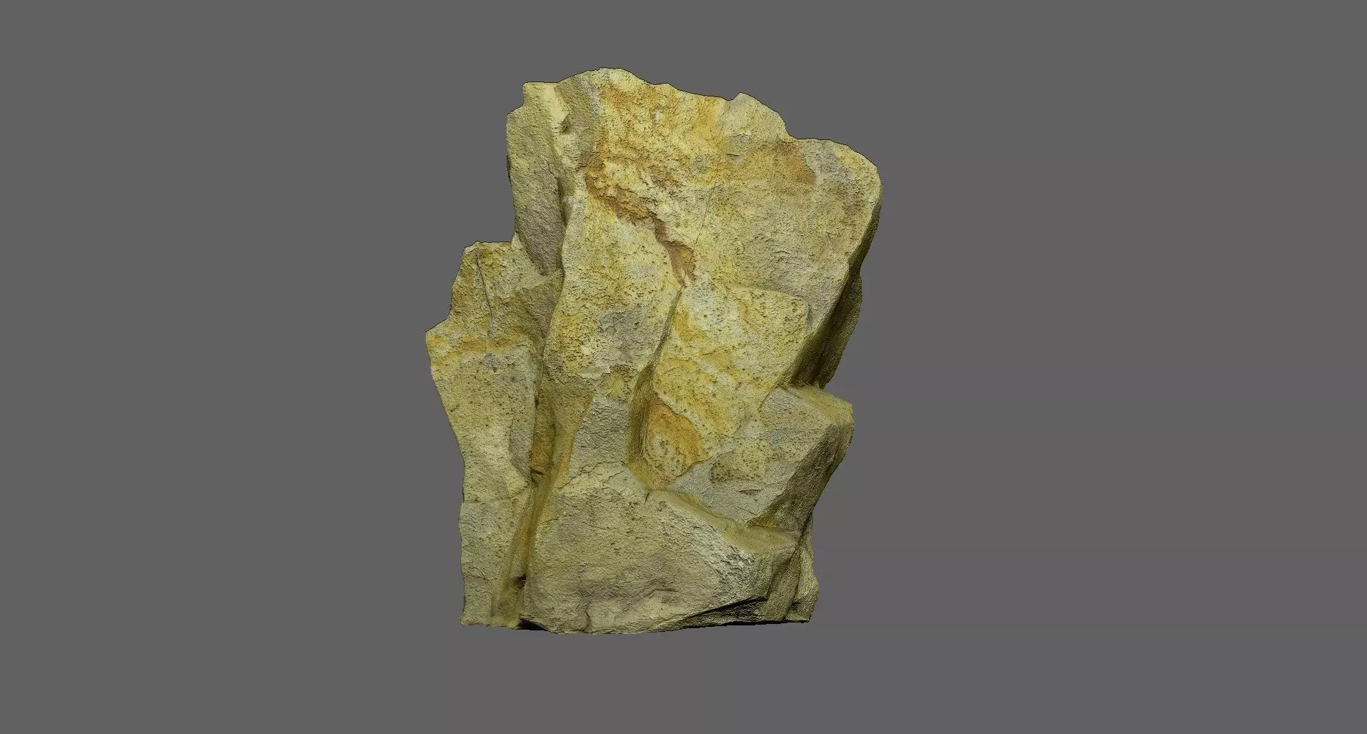 Rock low poly 3D model Low-poly 3D model_0
