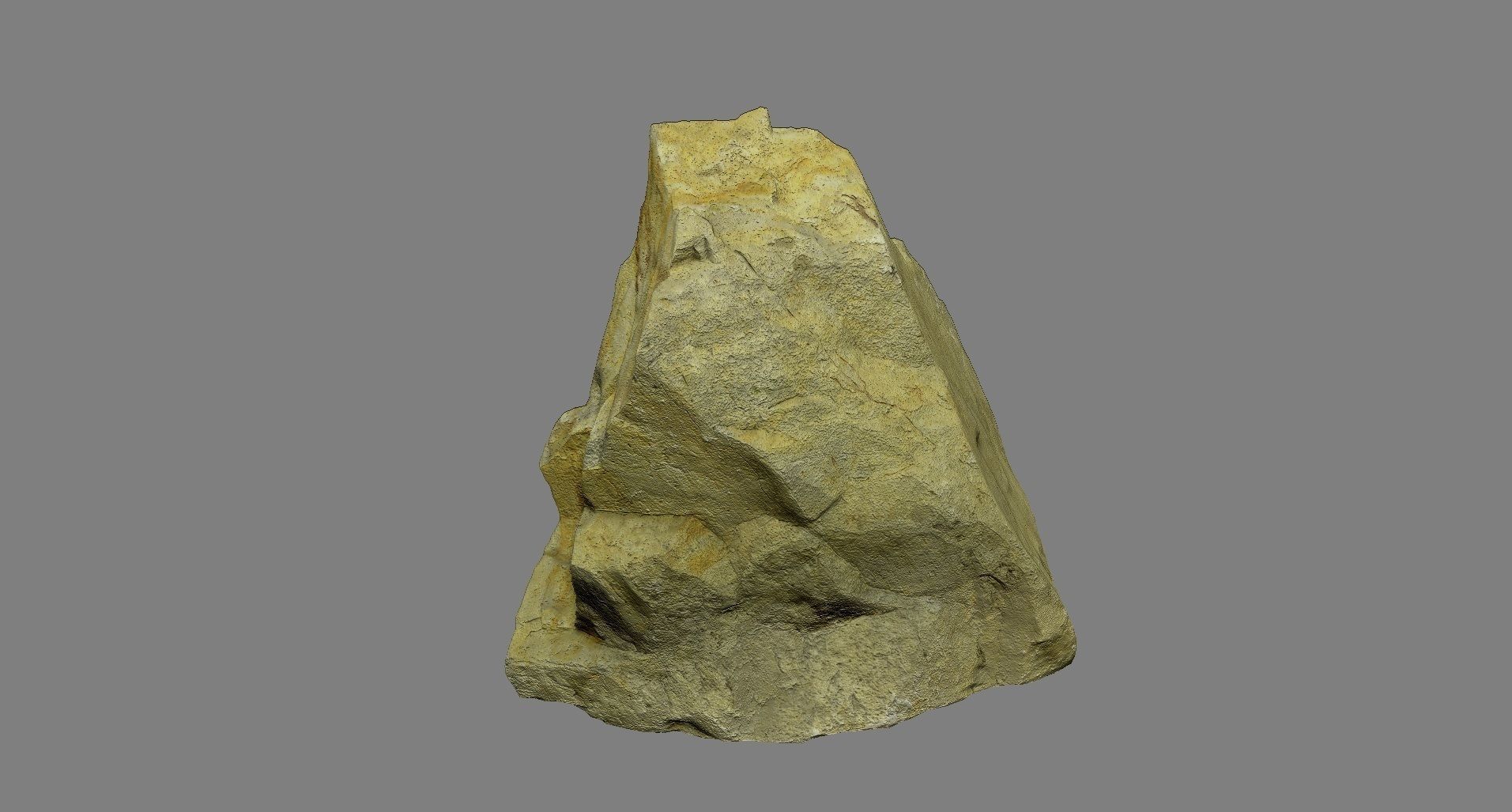 Rock low poly 3D model Low-poly 3D model_7