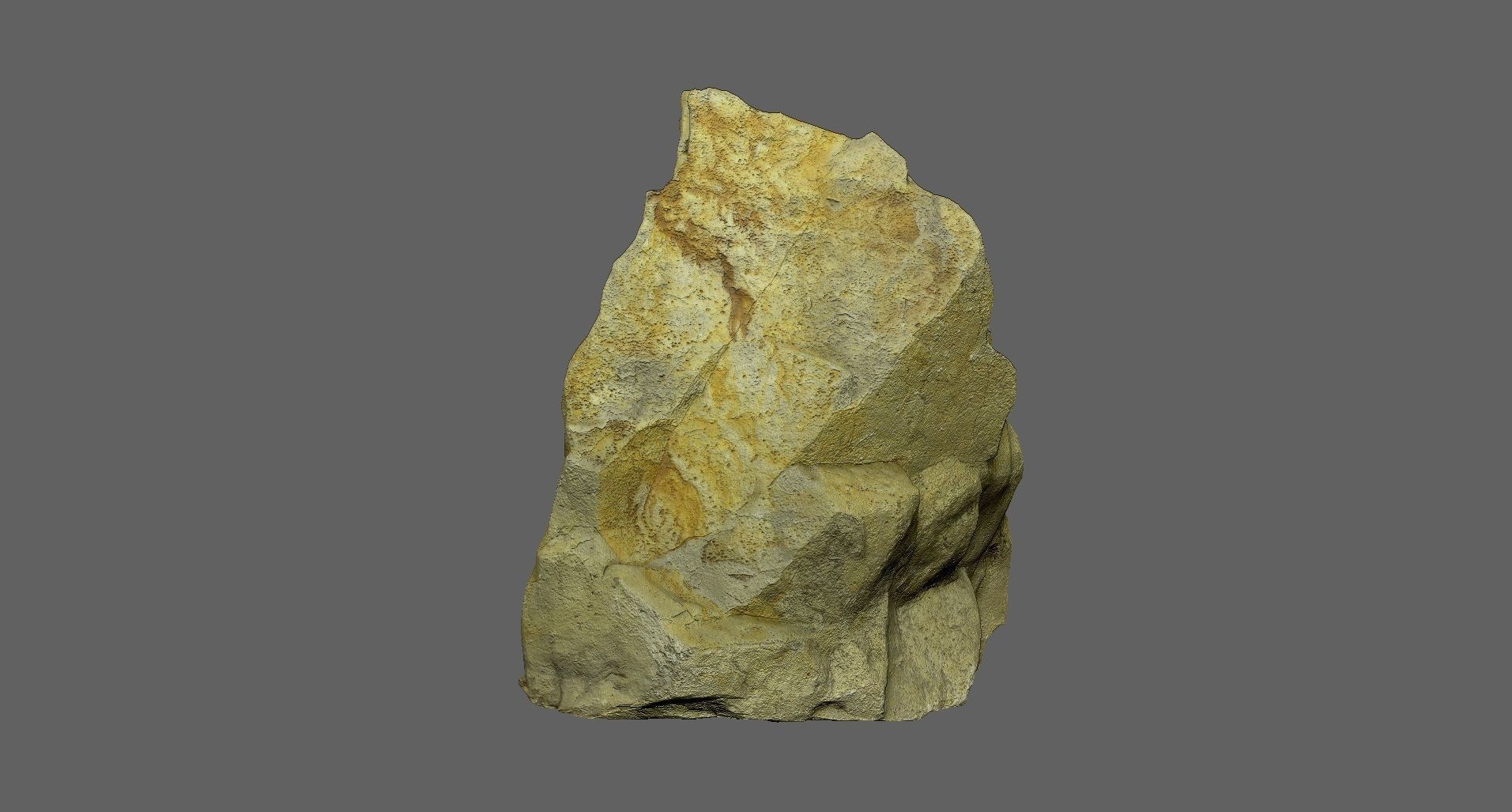 Rock low poly 3D model Low-poly 3D model_2