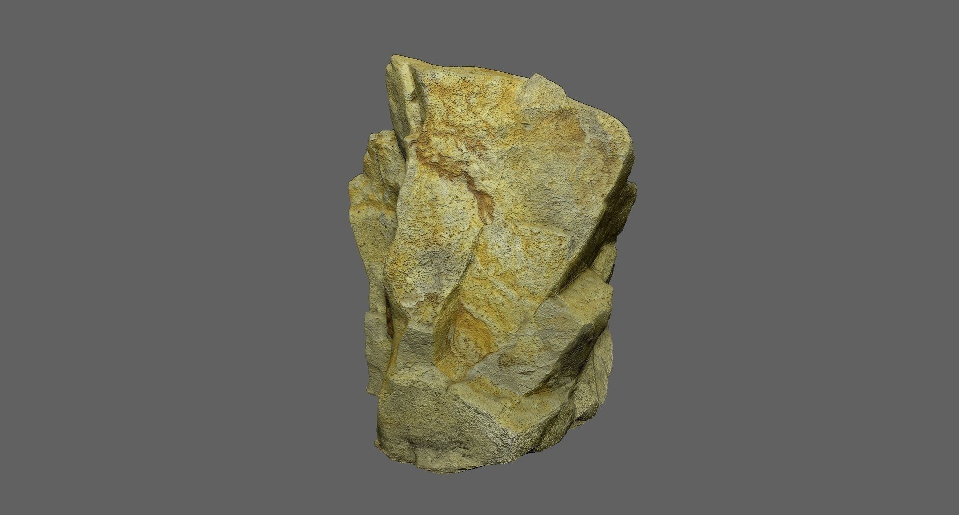 Rock low poly 3D model Low-poly 3D model_6