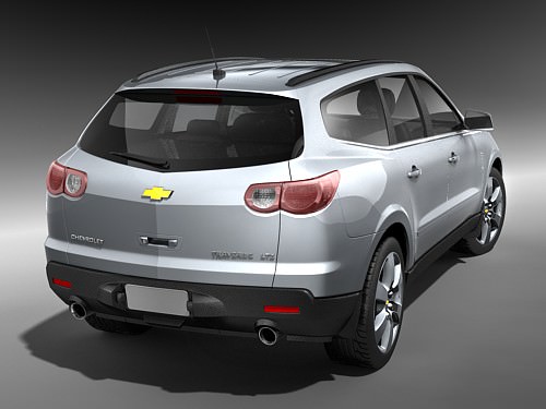Chevrolet Traverse 3D model_5